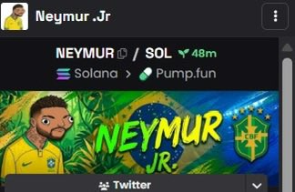 nitinnair81's tweet photo. The team is constantly selling hard, and after sells, they buy $neymur.

I think the next ticker they'll push is $neymur because they keep buying it hard.

grabbed some $neymur

7fncgsm3fy297UaK6MvwSZFDLVSyhShPkGMcusi5pump

This ca https://t.co/SHo1omyOwm