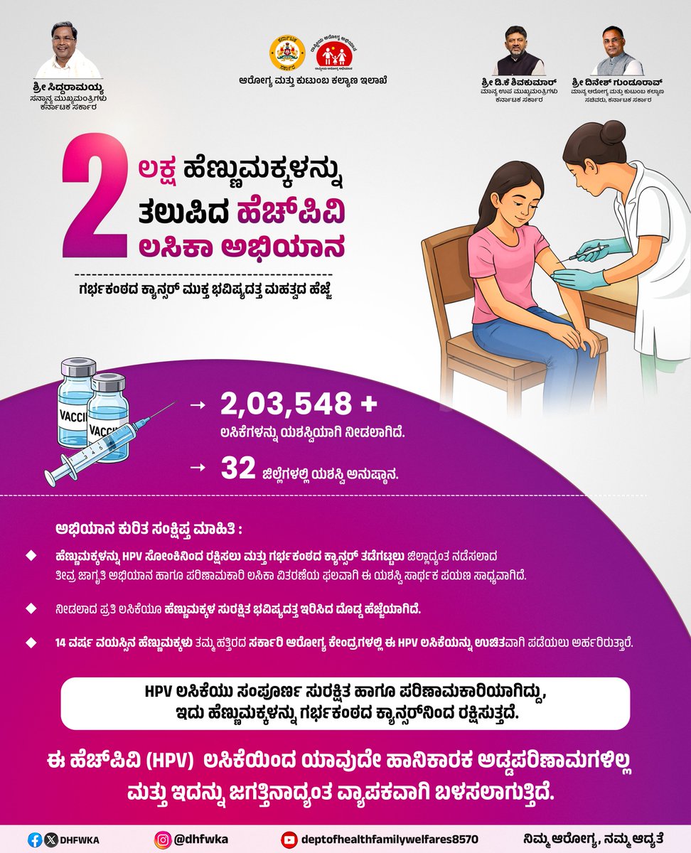 Karnataka Health Department tweet media