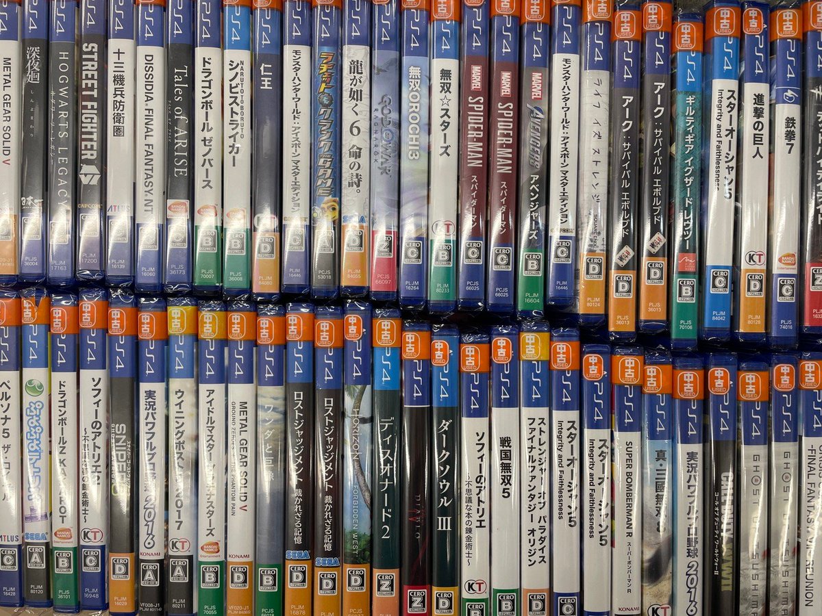 ✨入荷情報✨ #PS4 様々な PS4 の中古ソフトを入荷致しました‼ 気に