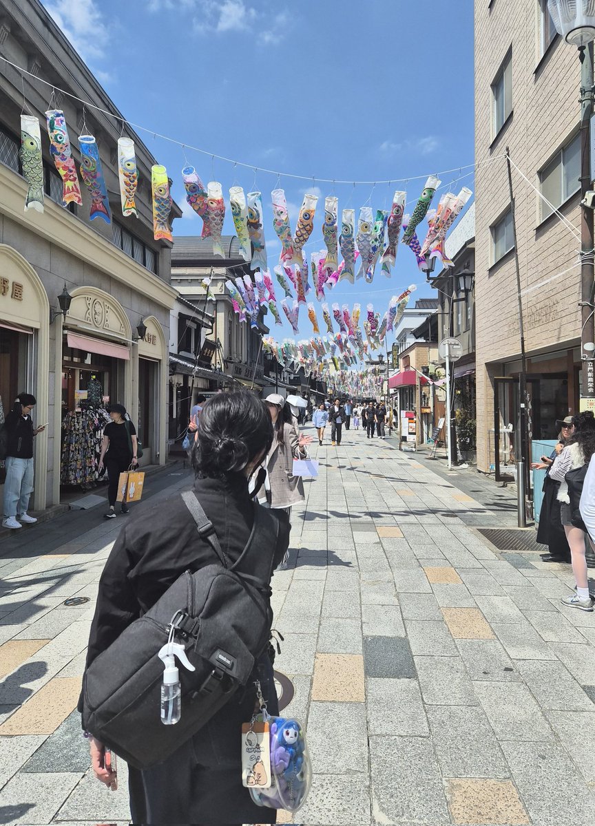jeongsatzu's tweet photo. I toured Tokyo for a bit when I stayed there for the TIF Concert in MUFG. 

Sharing some snaps I took when I brought the laburis on a little day stroll in beautiful Kawagoe. ❤️ https://t.co/9IsyAcyznX