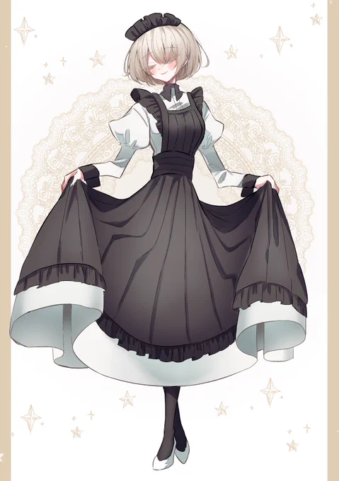 メイドの絵