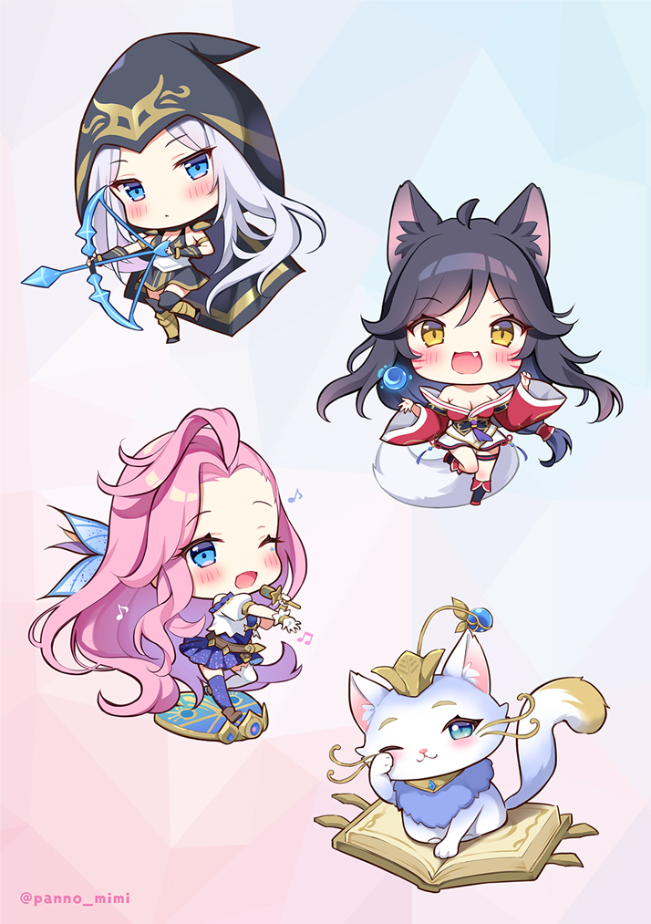 ろるの女の子たち🤍🐈
#LeagueOfLegends 