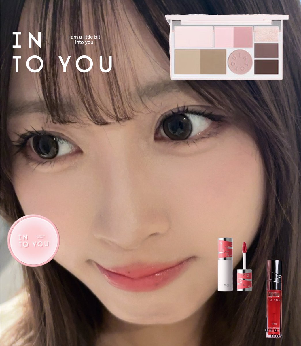 gifted @intoyou_jp INTO YOU様のコスメでフルメイク🪄︎︎ とにかく激