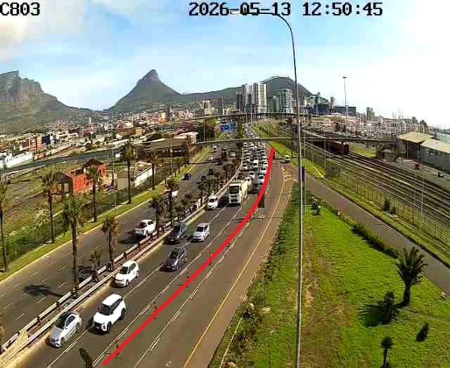 CapeTownFreeway's tweet photo. Update: 26051300036: #Roadworks: N1 Outbound at Lower Church St (M176). Lane closure. No delays...#ItCanWait https://t.co/jqId8h59V0