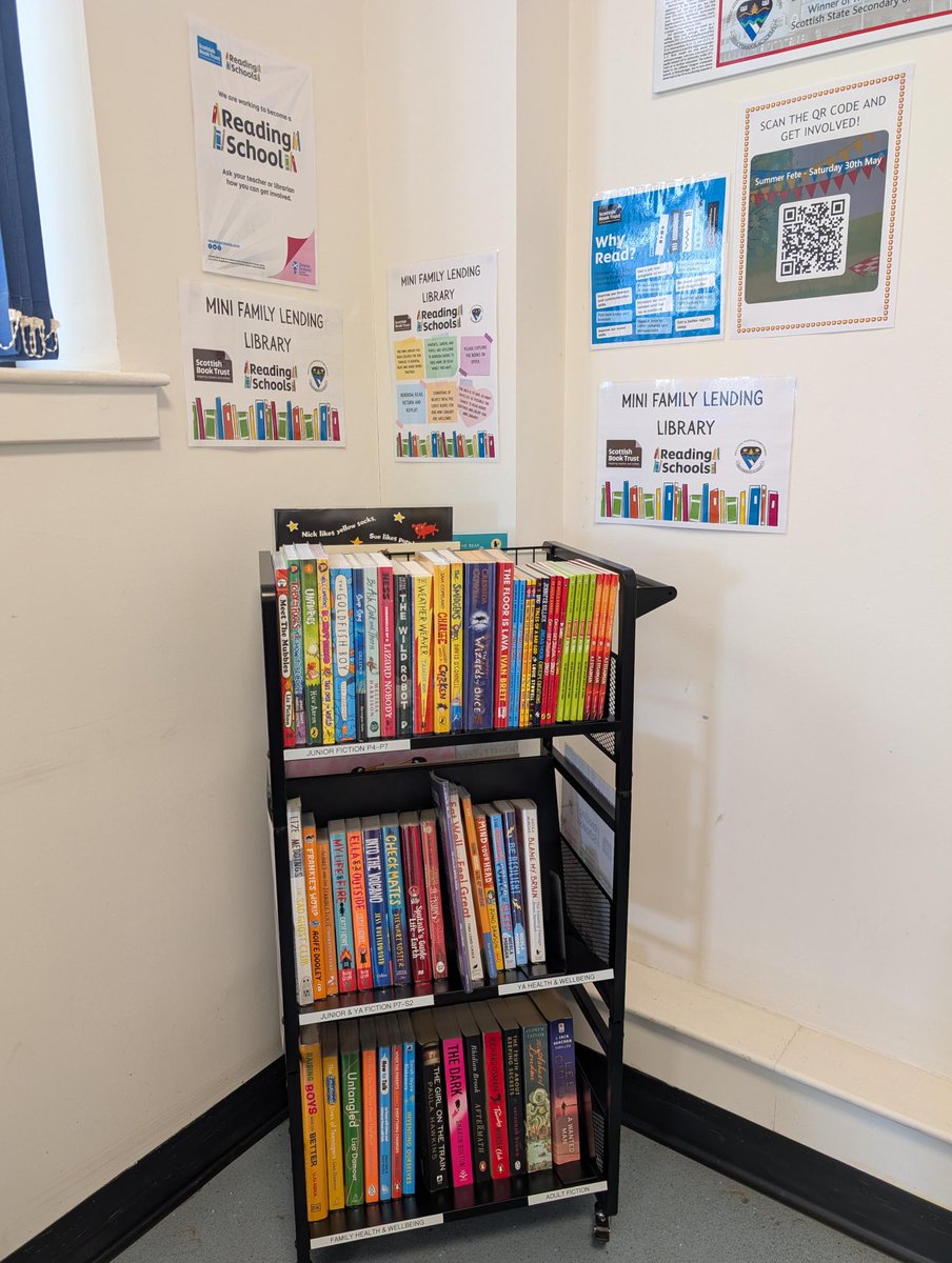 Bishopbriggs Academy Library tweet media