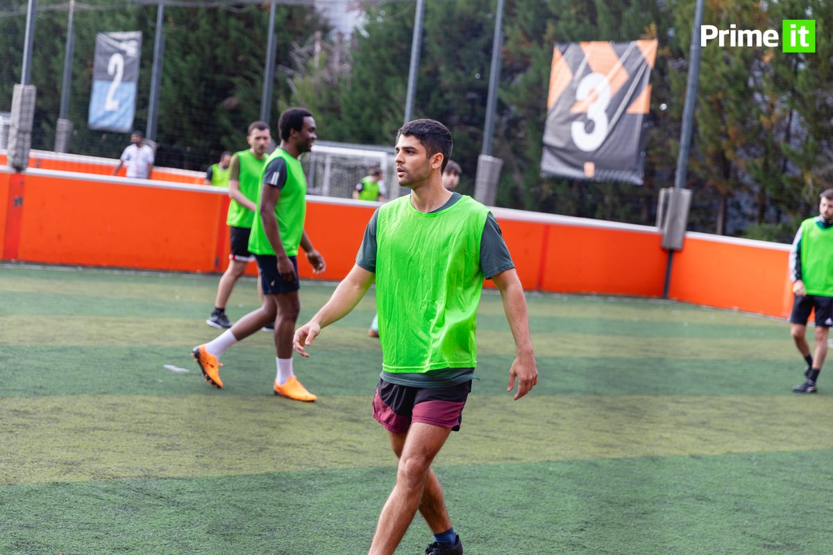 PrimeIT's tweet photo. The first whistle has blown. The inter-company football tournament has officially kicked off.

The next few Thursdays are booked for the pitch. And the trophy? No one's got their hands on it yet, but we're working on it. https://t.co/0KMdrZXpGv