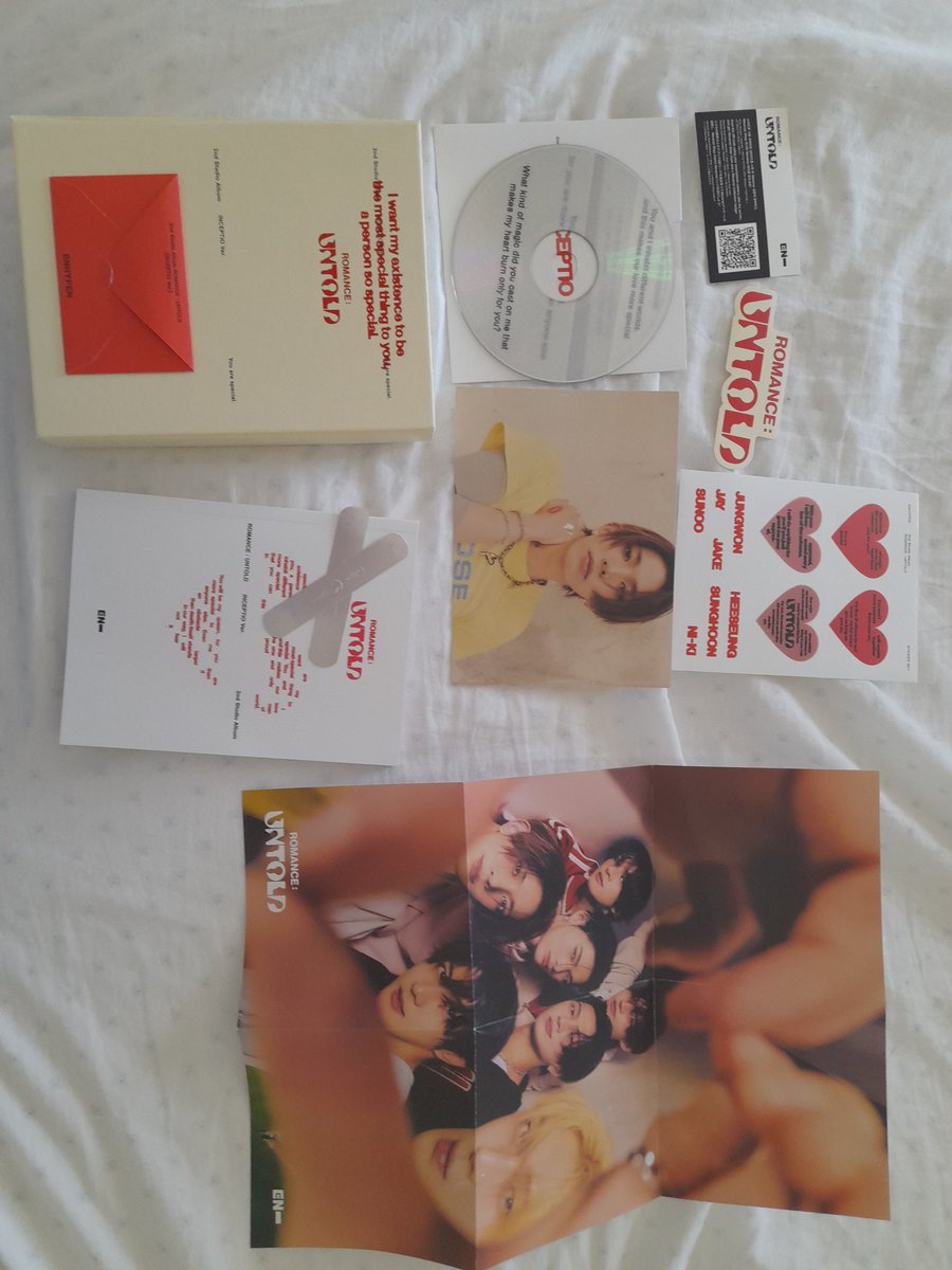 zeynep blonde jungwon vers ENHYPEN IS 7 tweet media