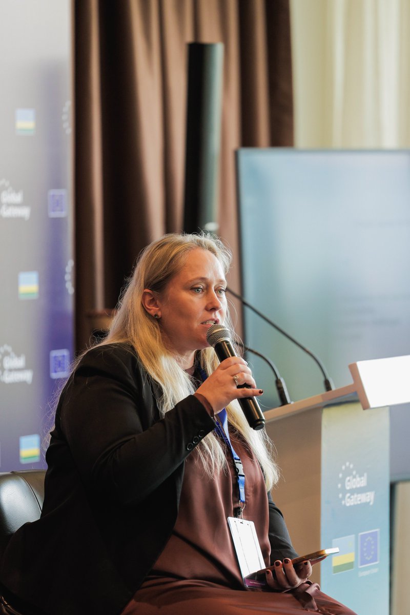 EBC_Rwanda's tweet photo. Our Executive Director also joined the “Accessing Finance” panel alongside @AIFRwanda, IVS Health &amp; EnkoCapital to discuss investment readiness, financing gaps and bankability.

Important discussions continued around sustainable investment partnerships.

#Rwanda #EBCR #EUinRwanda https://t.co/uweuwVdlwc