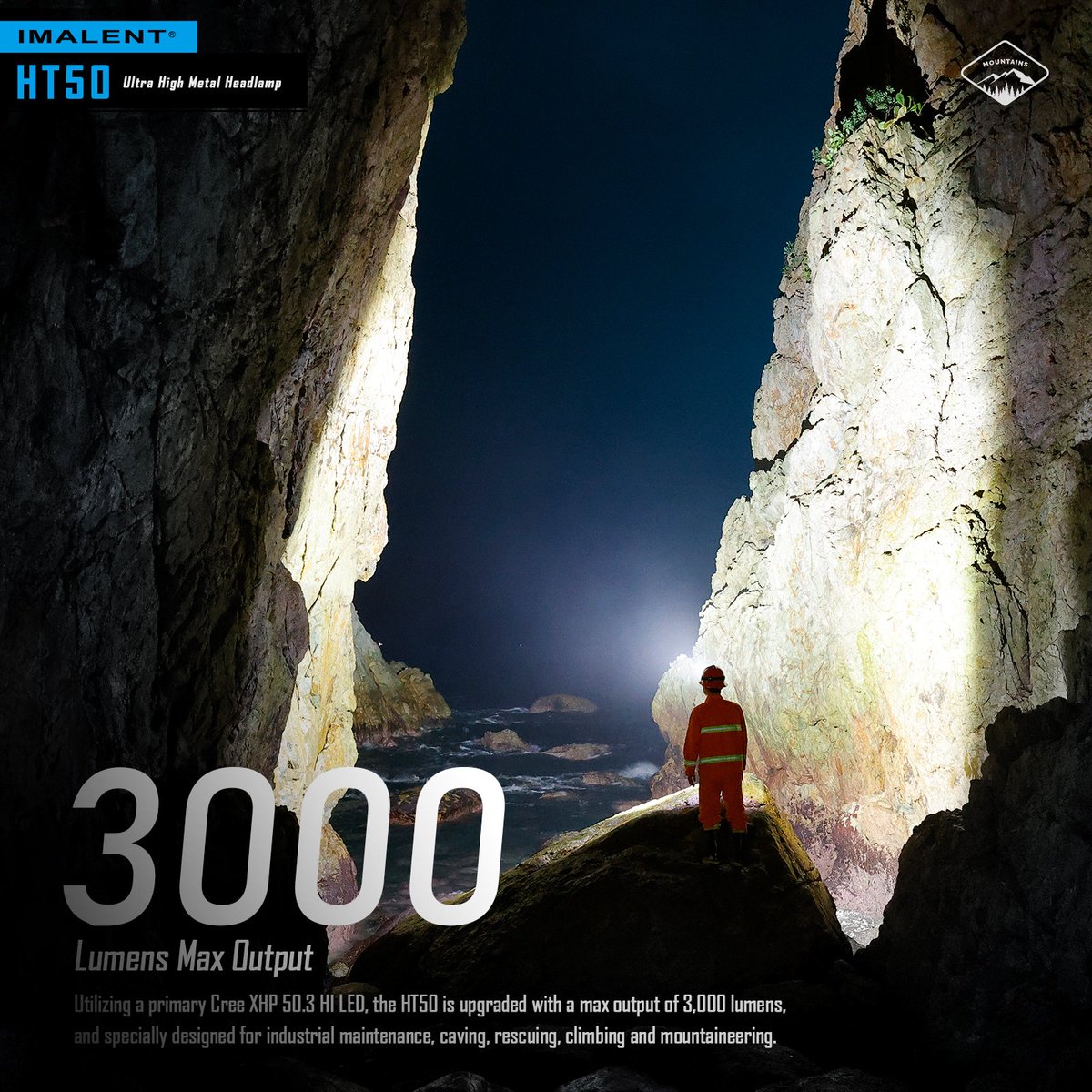 ImalentLight's tweet photo. Shine brighter. Explore further. 🌌
The IMALENT HT50 Headlamp delivers 3,000 lumens of power and a 180° adjustable angle—no blind spots, no limits. Perfect for climbing, caving & rescue missions.
⚡ Learn more → https://t.co/QMgSFr7W14

#IMALENT #HT50 #Headlamp #OutdoorAdventure #3000Lumens #LEDGear #HikingCommunity
