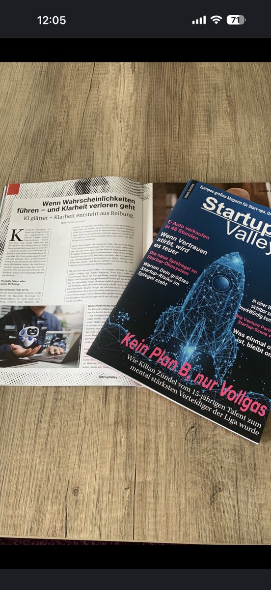 CaroppoDaniel's tweet photo. Im neuen StartupValley Magazin geht es um eine Frage, die gerade viele Unternehmen unterschätzen: Was passiert, wenn Kommunikation immer effizienter wird, aber dabei Klarheit verloren geht? KI glättet. Reibung verschwindet. Genau dort beginnt oft das Problem. #KI #Kommunikation https://t.co/09Y7k6YYOZ
