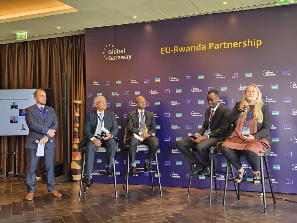 EBC_Rwanda's tweet photo. Our Executive Director also joined the “Accessing Finance” panel alongside @AIFRwanda, IVS Health &amp; EnkoCapital to discuss investment readiness, financing gaps and bankability.

Important discussions continued around sustainable investment partnerships.

#Rwanda #EBCR #EUinRwanda https://t.co/uweuwVdlwc