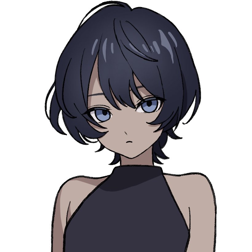 CF2627_'s tweet photo. CoC「海も枯れるまで」HO2ちゃんの立ち絵です！
ナナカちゃんです https://t.co/Rsf4WOiK2C