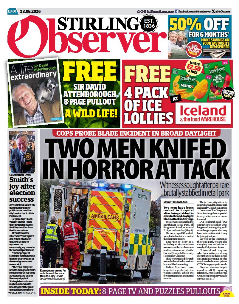 Stirling Observer tweet media