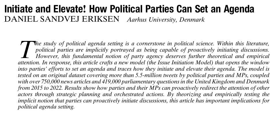 American Political Science Review tweet media