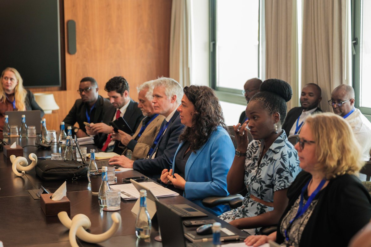 EBC_Rwanda's tweet photo. Day 2 of the #GlobalGateway Investment Roadshow is underway in🇷🇼

TBT Day 1: Our Executive Director and Board President participated in the Roadshow’s plenaries, sector roundtables and strategic exchanges on financing, investment partnerships and private sector growth in Rwanda. https://t.co/vyHDGJSBcq