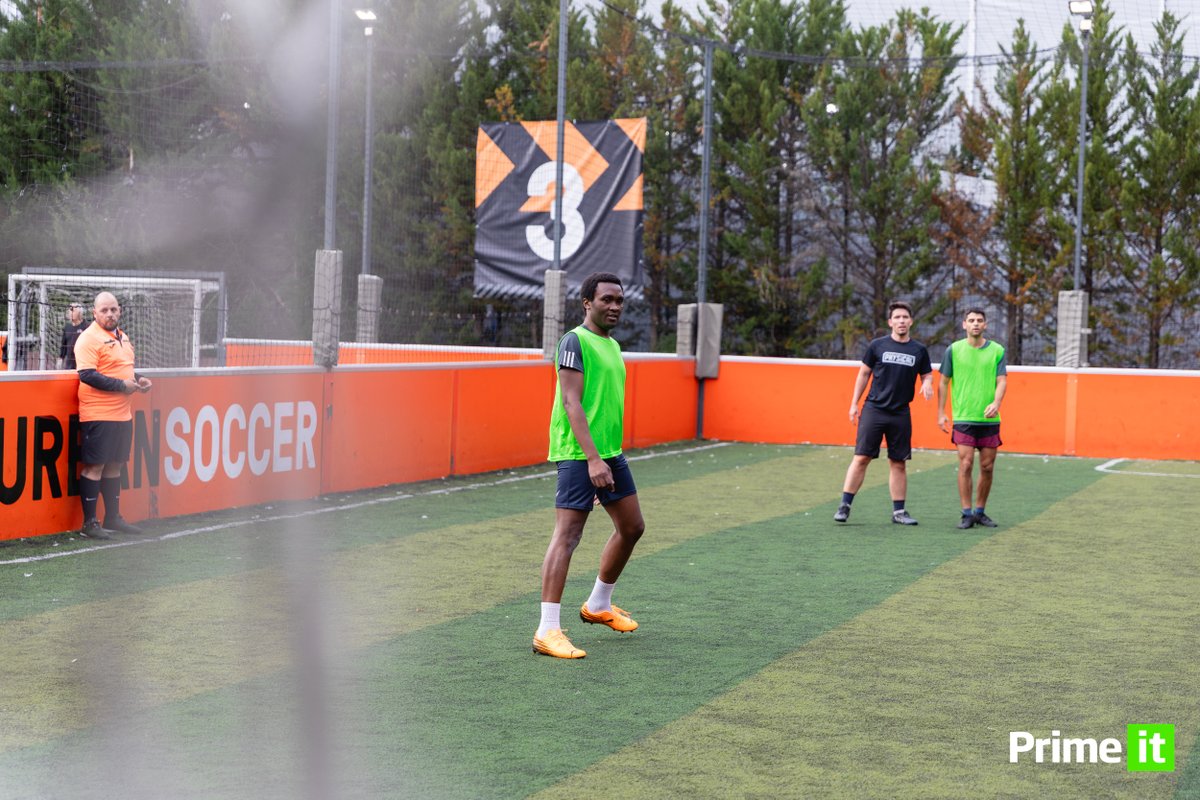 PrimeIT's tweet photo. The first whistle has blown. The inter-company football tournament has officially kicked off.

The next few Thursdays are booked for the pitch. And the trophy? No one's got their hands on it yet, but we're working on it. https://t.co/0KMdrZXpGv