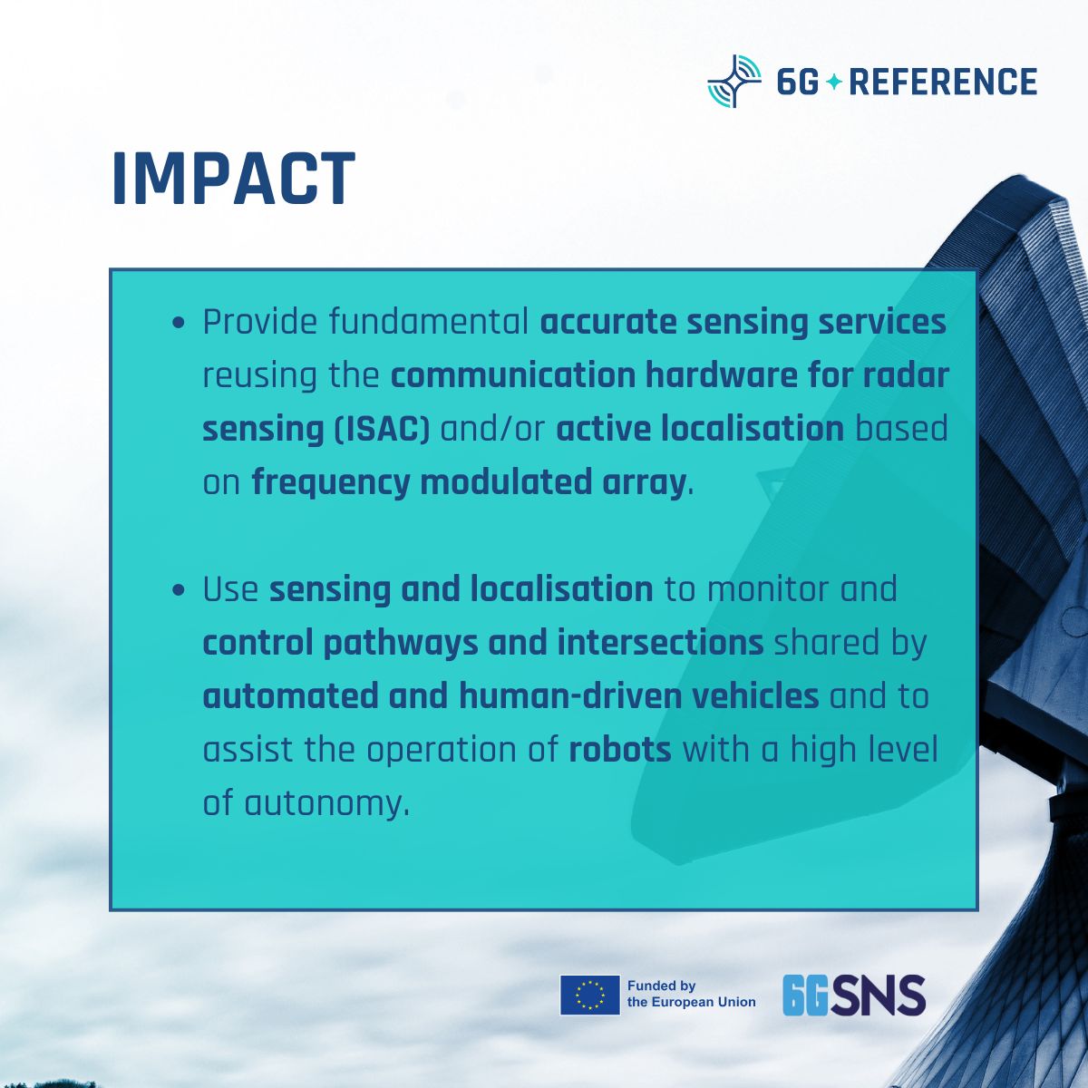 6G_Reference's tweet photo. How will the #6GREFERENCE demo cases be used in real-life applications?💡 

Our demos will enable systems providing communication services to workers &amp; automated cranes, machines, robots &amp; vehicles with low latency &amp; more data capacity

Keep reading: https://t.co/WrMBJlHADI

#6G https://t.co/GVl1Ul88DE
