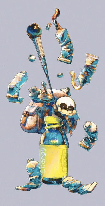 特別な絵の具