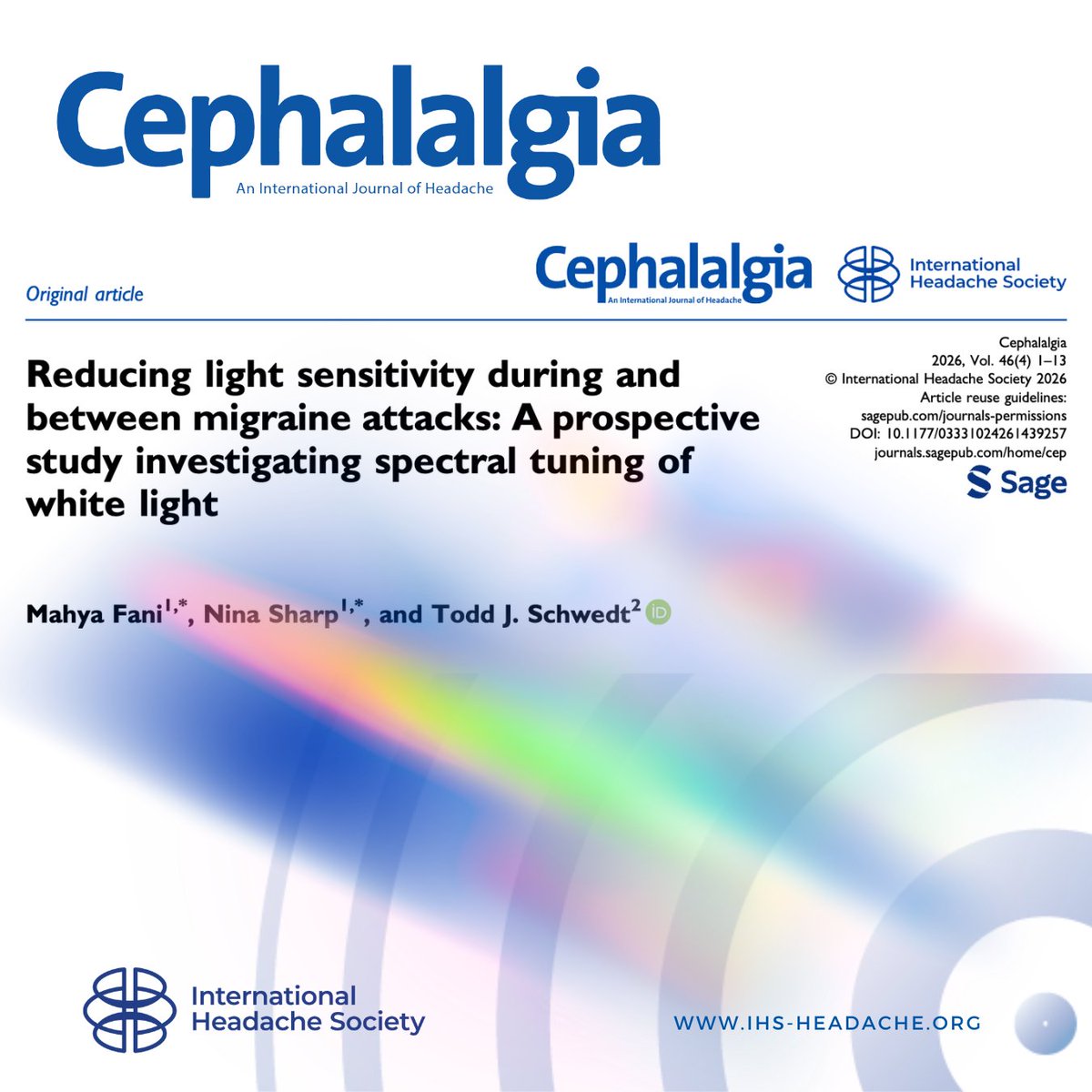 Cephalalgia tweet media
