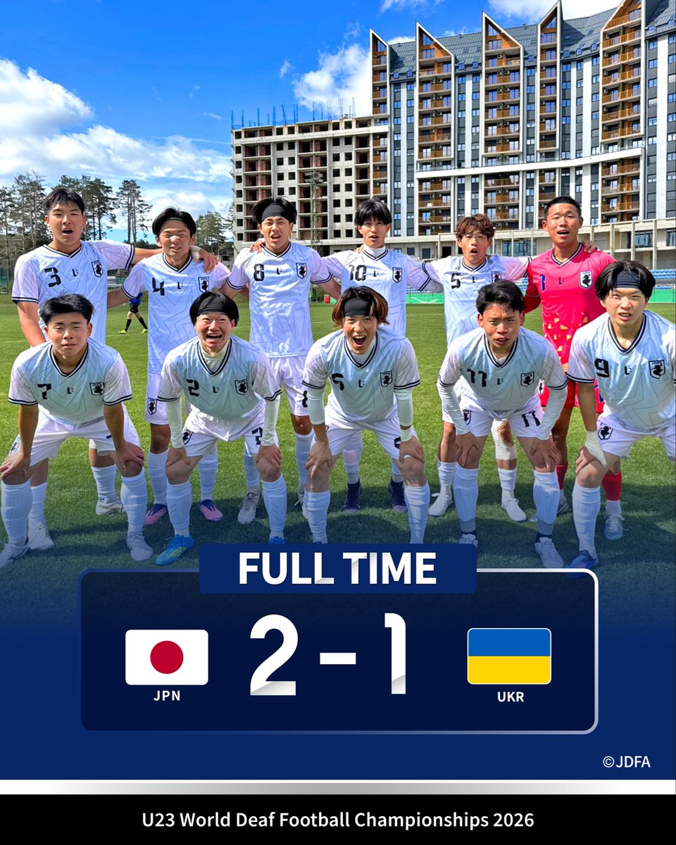 日本ろう者サッカー協会(JDFA) tweet media
