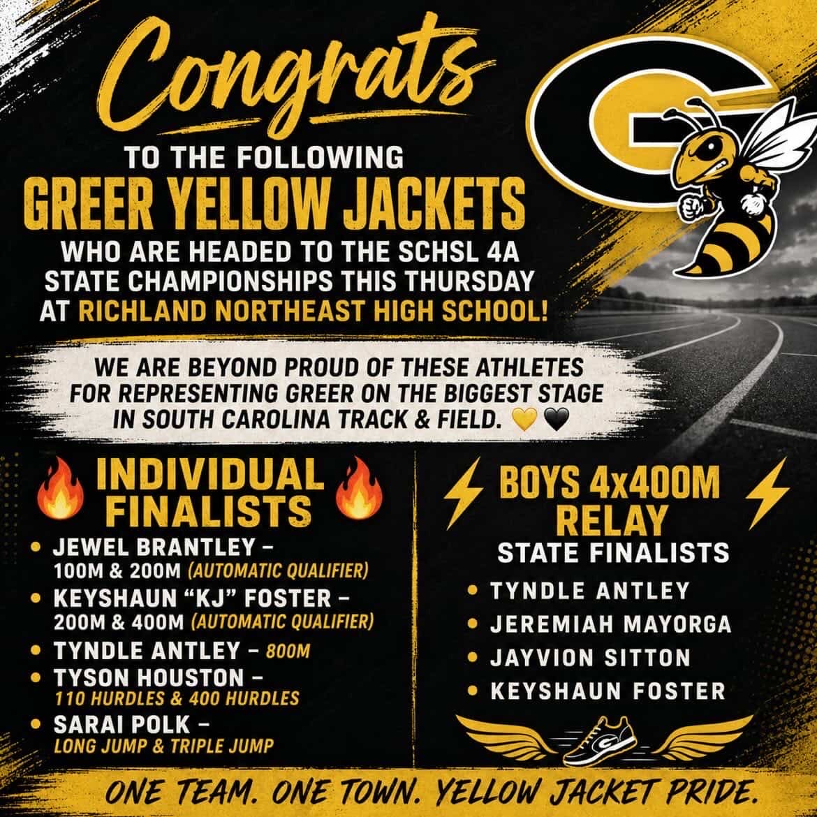Greer High School Athletics tweet media