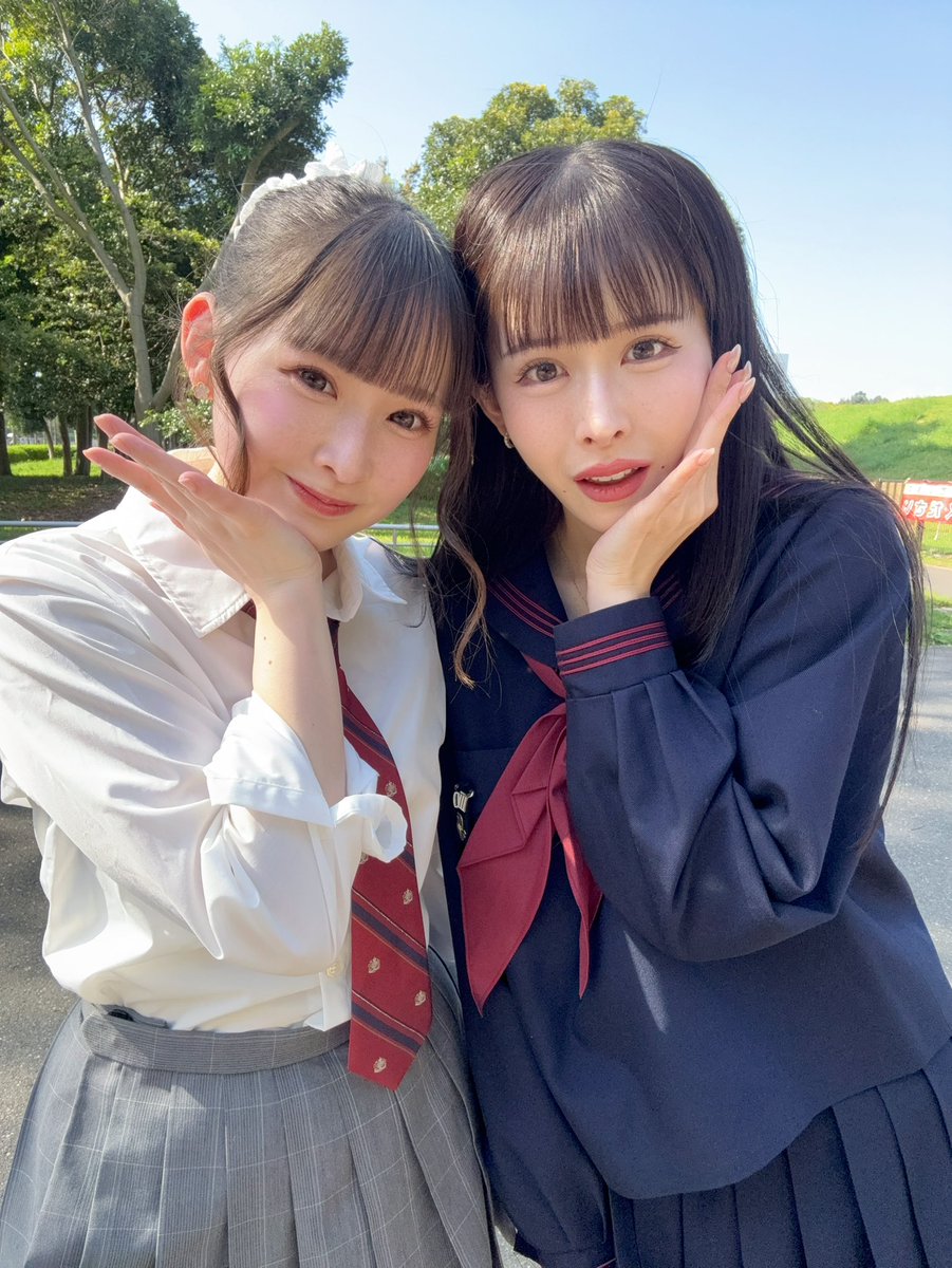 miru_37's tweet photo. 公開記念にリモチ��キ販売します📸

①斉藤みる　　　¥1,500
②梅原エレナ　　¥2,000
③ツーショット　¥3,000

🎁3枚同種同時購入でメセカ付
(ツーショットチェキ対象外)

販売期間
5月13日21:00〜5月19日23:59まで
https://t.co/jdXdv1e8E7 https://t.co/JmJq2PQIo6