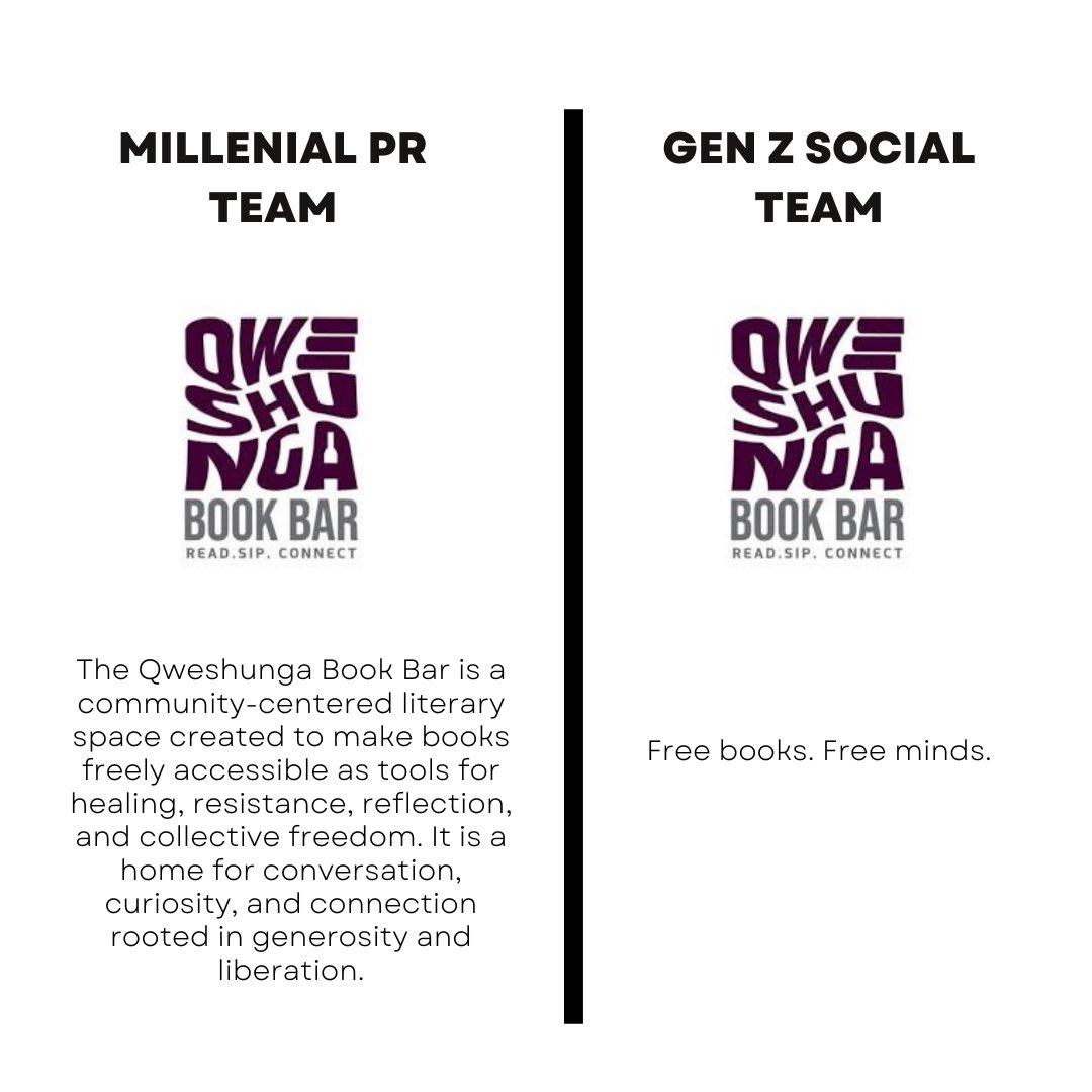 Qweshunga Book Bar tweet media