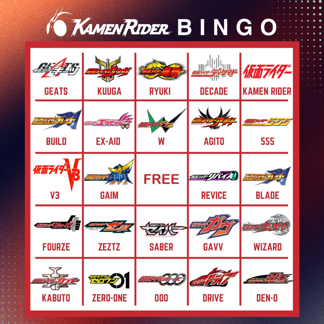 KAMEN RIDER Global tweet media