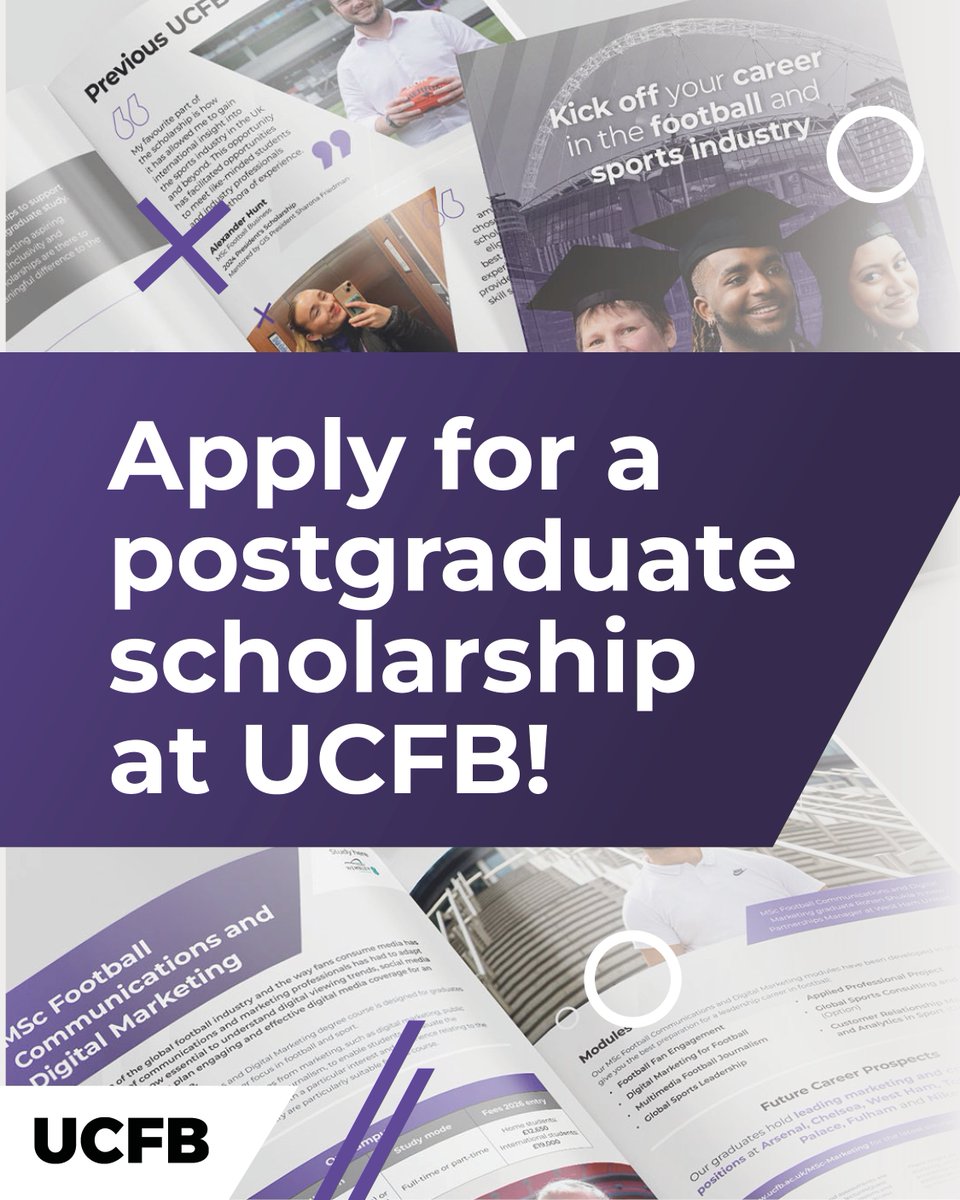 University Campus of Football Business tweet media