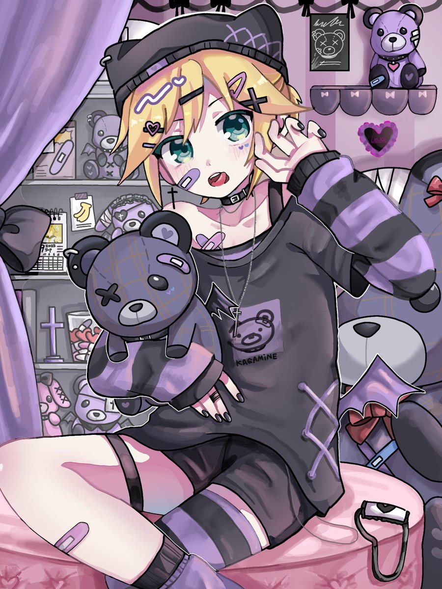 ______moka____'s tweet photo. #鏡音レン
今でもちょっとだけ気に入っている過去絵(少し修正版) https://t.co/unbToWdDme