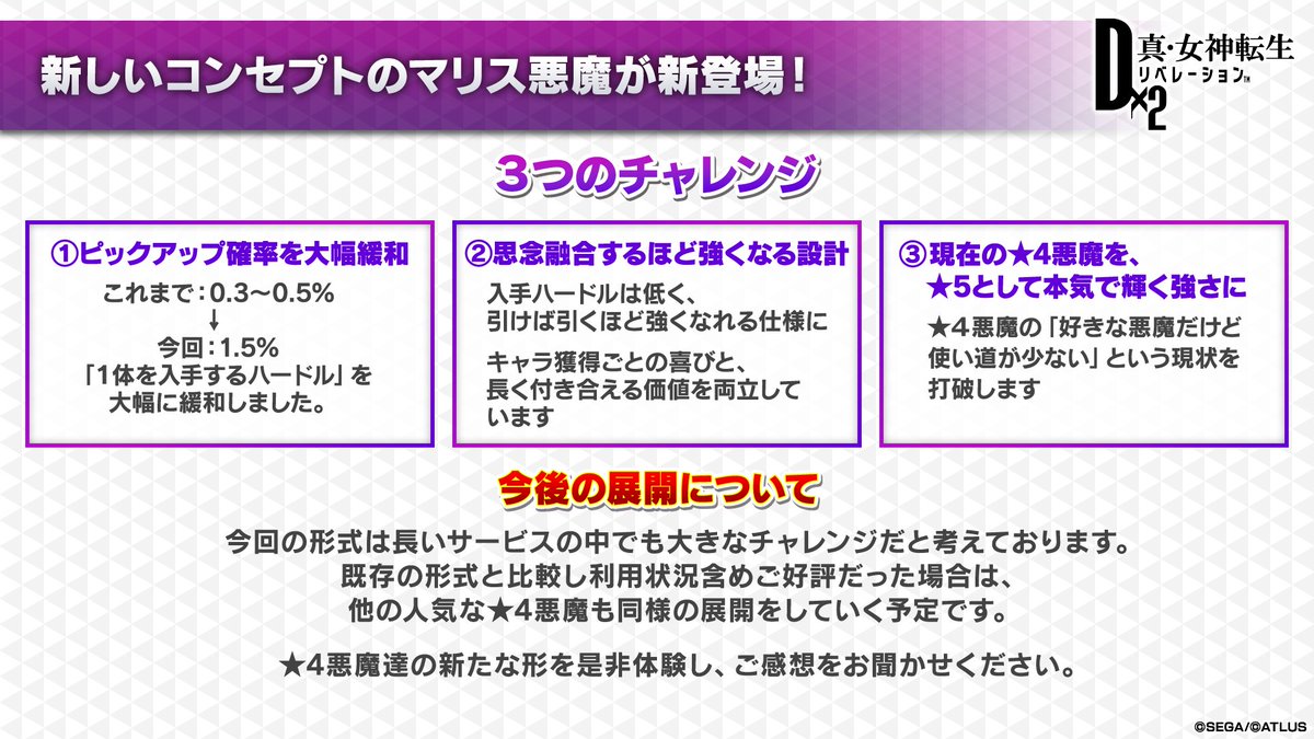 【公式】D×2 真・女神転生 リベレーション tweet media