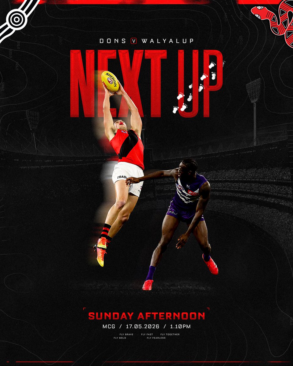 Essendon FC tweet media