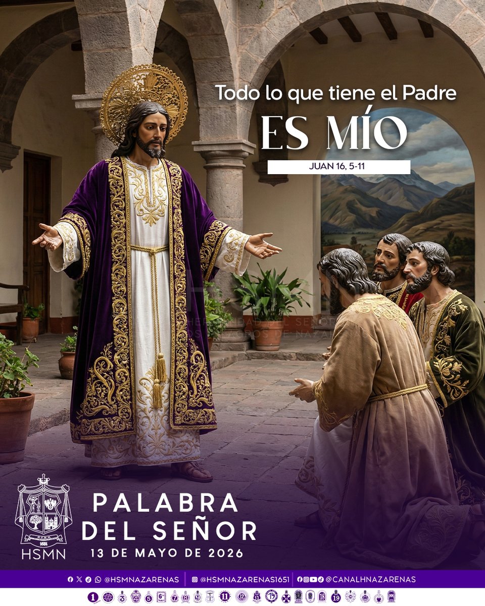 Hermandad del Señor de los Milagros de Nazarenas tweet media
