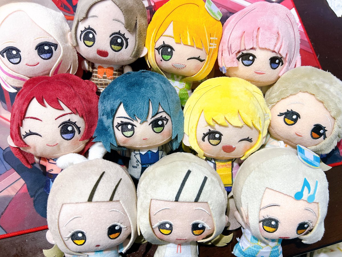 seiga_V's tweet photo. お詫びにうちのちびぐるみ達置いておきます https://t.co/vRVp9gWBgW