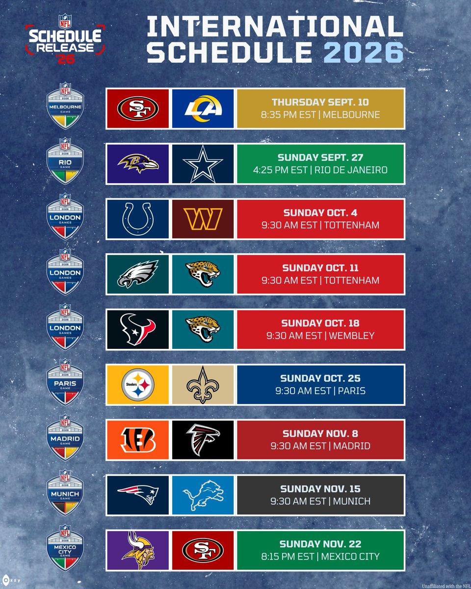 ElsaOlol's tweet photo. Mrs. Cookson is very excited and happy about this schedule, Mr. McCann!! 🏈 Go Birds 🦅
@ololprimary_HT @nfluk_tickets https://t.co/U26NPzuWKE