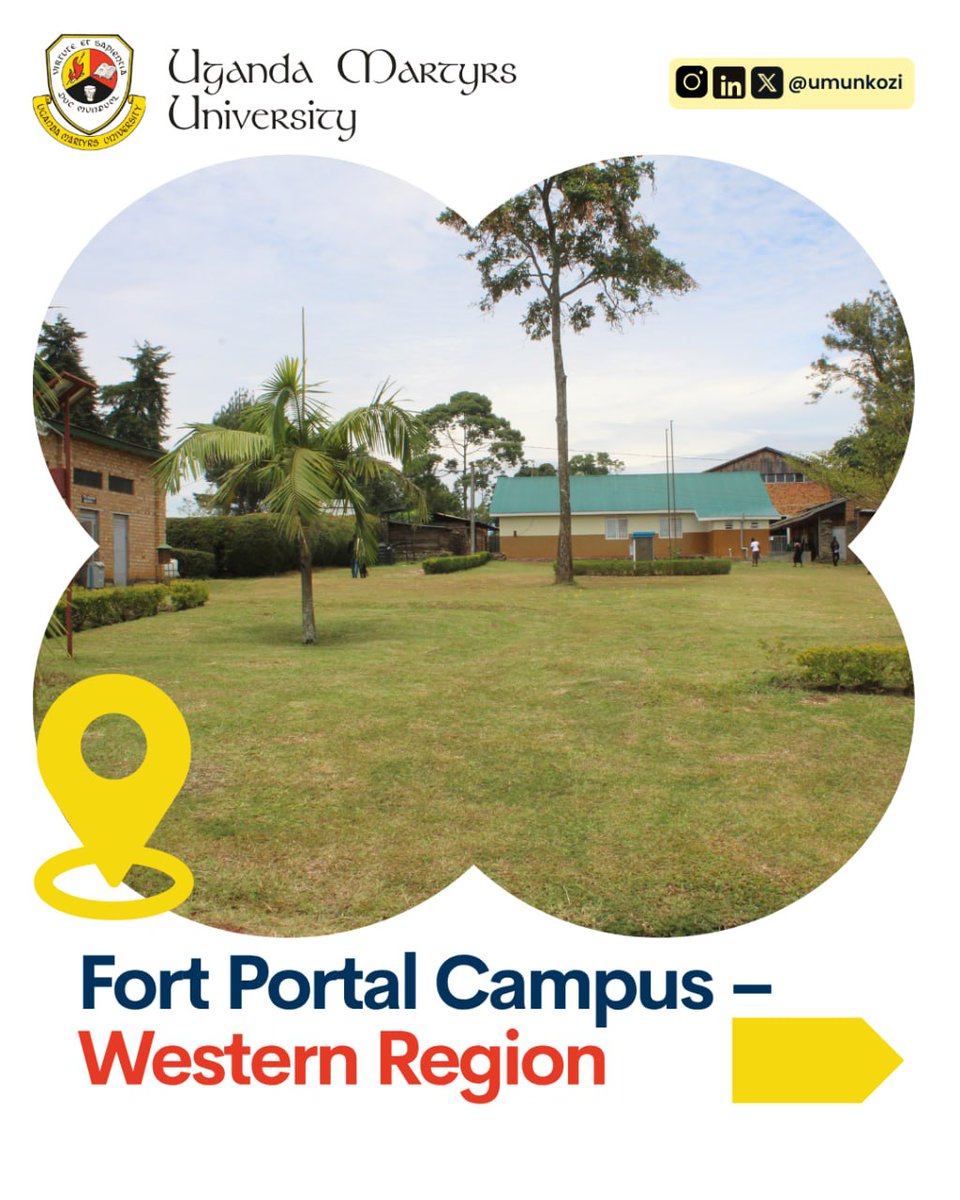 umu_nkozi's tweet photo. Closer to your goals π
Study with Uganda Martyrs University across Nkozi, Lubaga, Nsambya, Masaka, Ngetta, Fort Portal & Mbale.
π Multiple campuses
π» Flexible learning
Apply now;
https://t.co/BVAJ8UsX2W
#CloserToYou #UMU #StudyInUganda https://t.co/UuRtaQvFSg
