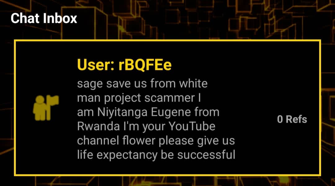 Blockchain sage tweet media
