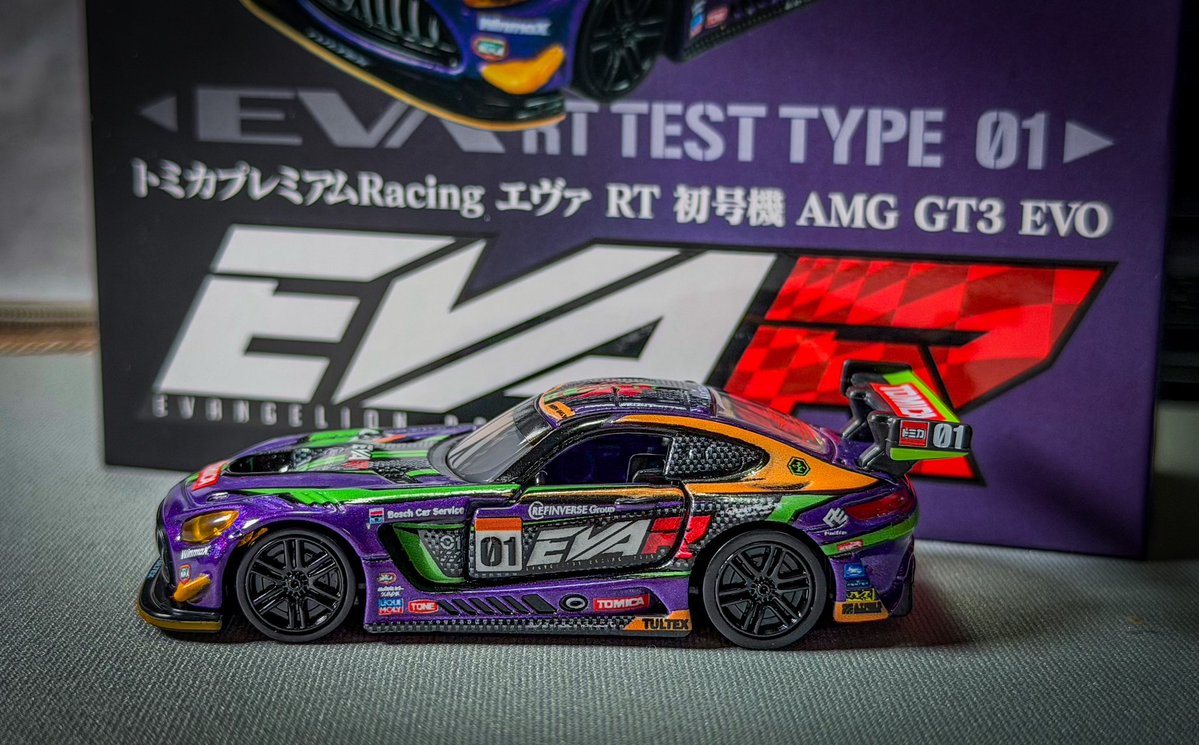 tomica PREMIUM Racing EVA RT TEST TYPE 01 AMG GT3 EVO. 去年秋葉原