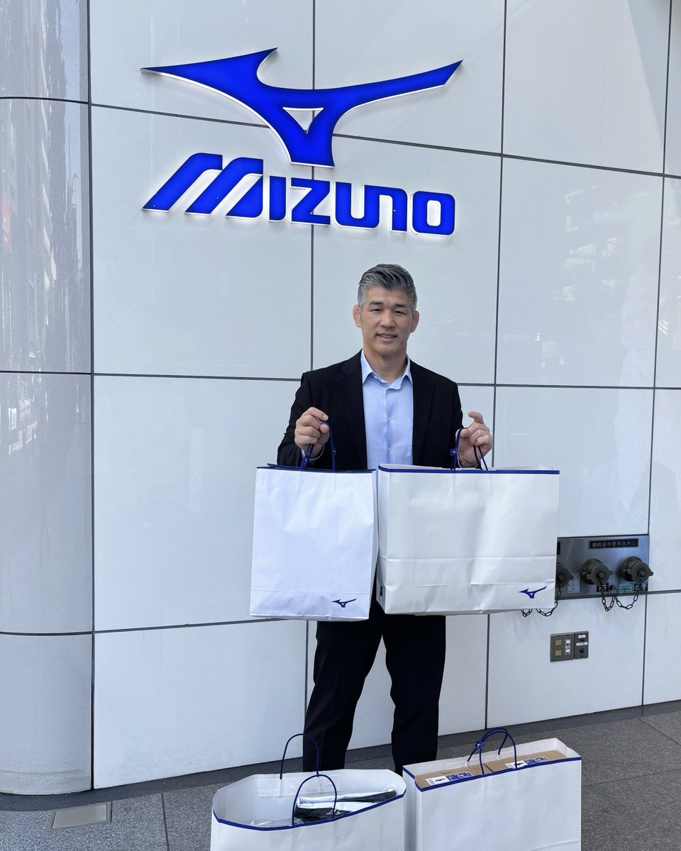 井上康生 さん御来店🥋 本日MIZUNO TOKYOにご来店いただきました。 お