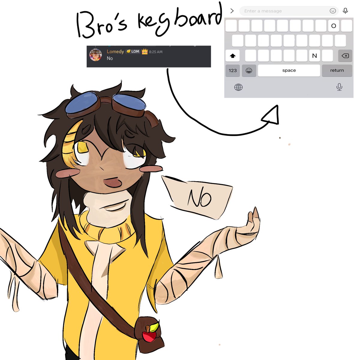 NerrissaOceanz's tweet photo. no #lomedy #lomedyfanart #no #peakarttrust https://t.co/yxtEWTPchw