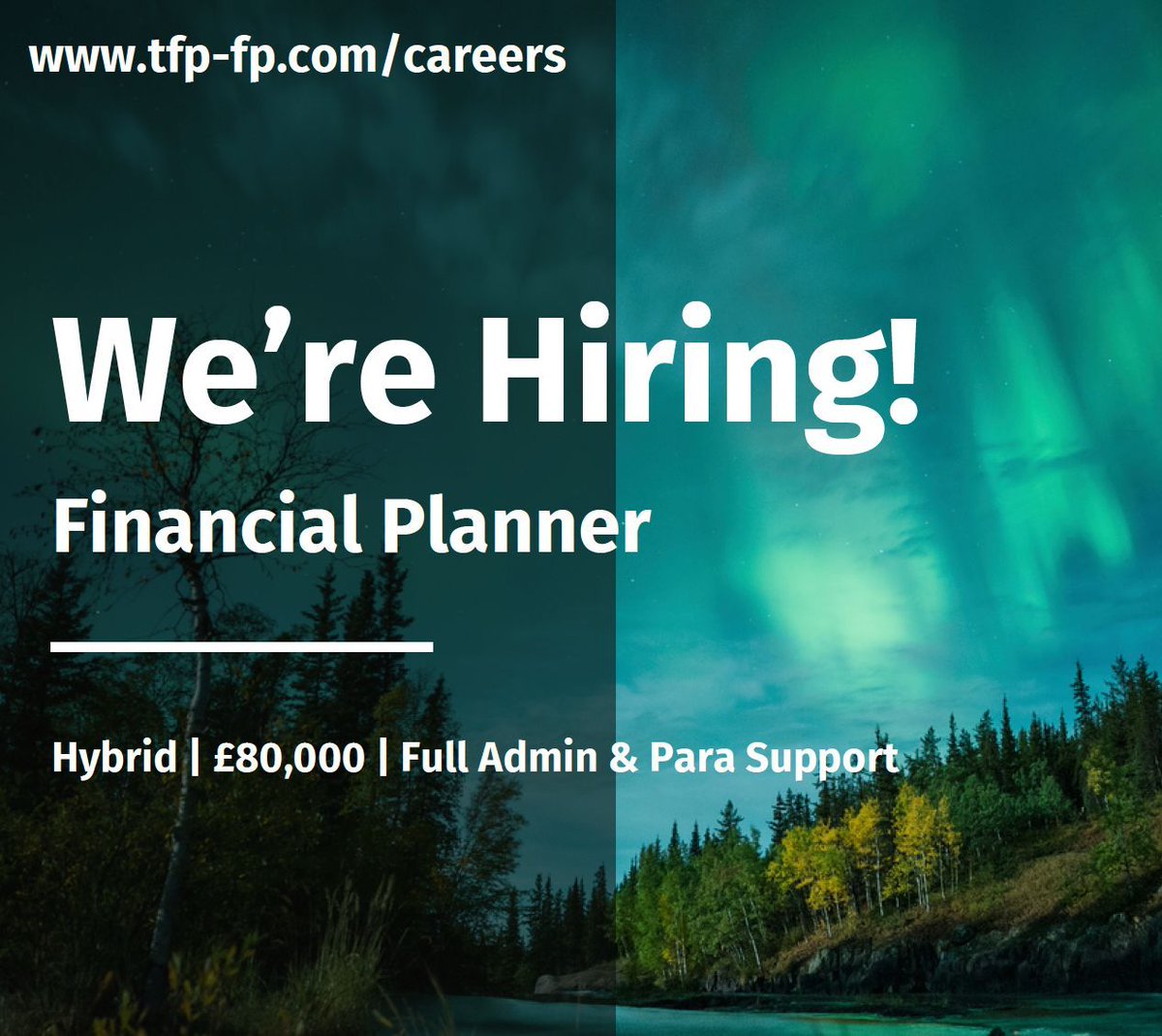 TFPplanning's tweet photo. WE ARE HIRING ✨

💼 £60,000 – £90,000

Are you Diploma qualified &amp; serious about delivering proper financial planning?

Do you want to work somewhere that values advice over sales?

If you’re a planner who believes financial planning should change lives, we should talk! https://t.co/wayjGWFGaC