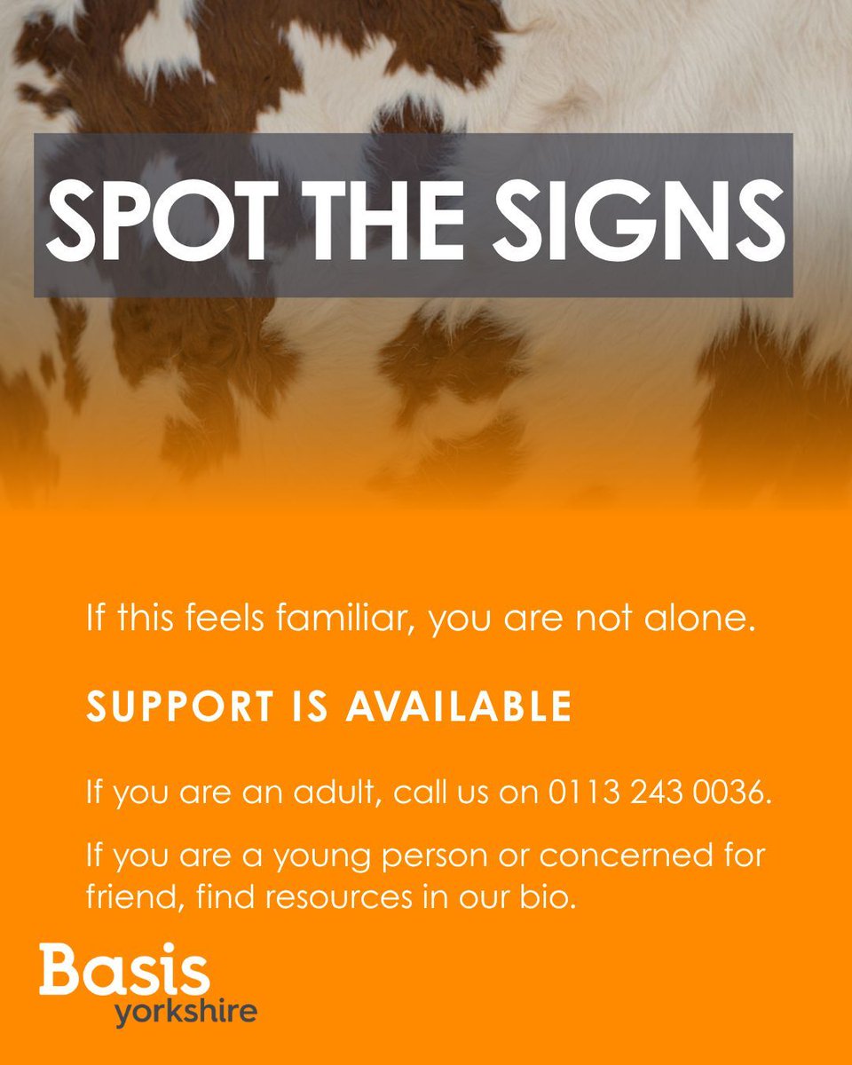 BasisYorkshire's tweet photo. Recognising the signs is important, but so is what comes next.

Being a trusted, non-judgmental space for someone can help stop harm early.

Support is available. No one has to go through this alone. 

#grooming #stopsexualabuse #leedscharity #spotthesigns https://t.co/1Oz3fdKAzi