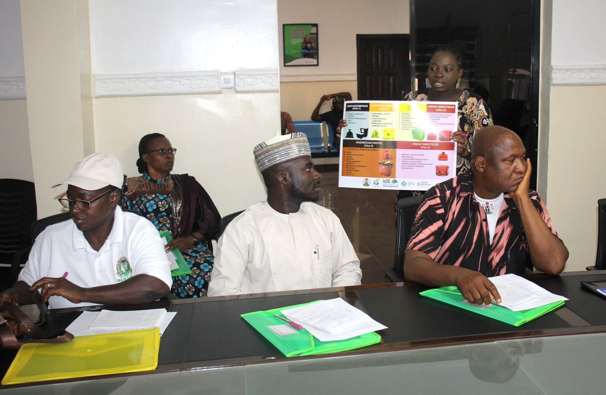 FamkrisHCI's tweet photo. On April 8, 2026, #FHCI trained Environmental Health Officers across all 6 Area Councils to strengthen compliance with national Healthcare Waste Management guidelines.
Stronger systems. Safer waste management. A step closer to a malaria-free FCT.
#MalariaElimination #FCTHealth https://t.co/EFfg3elY3B