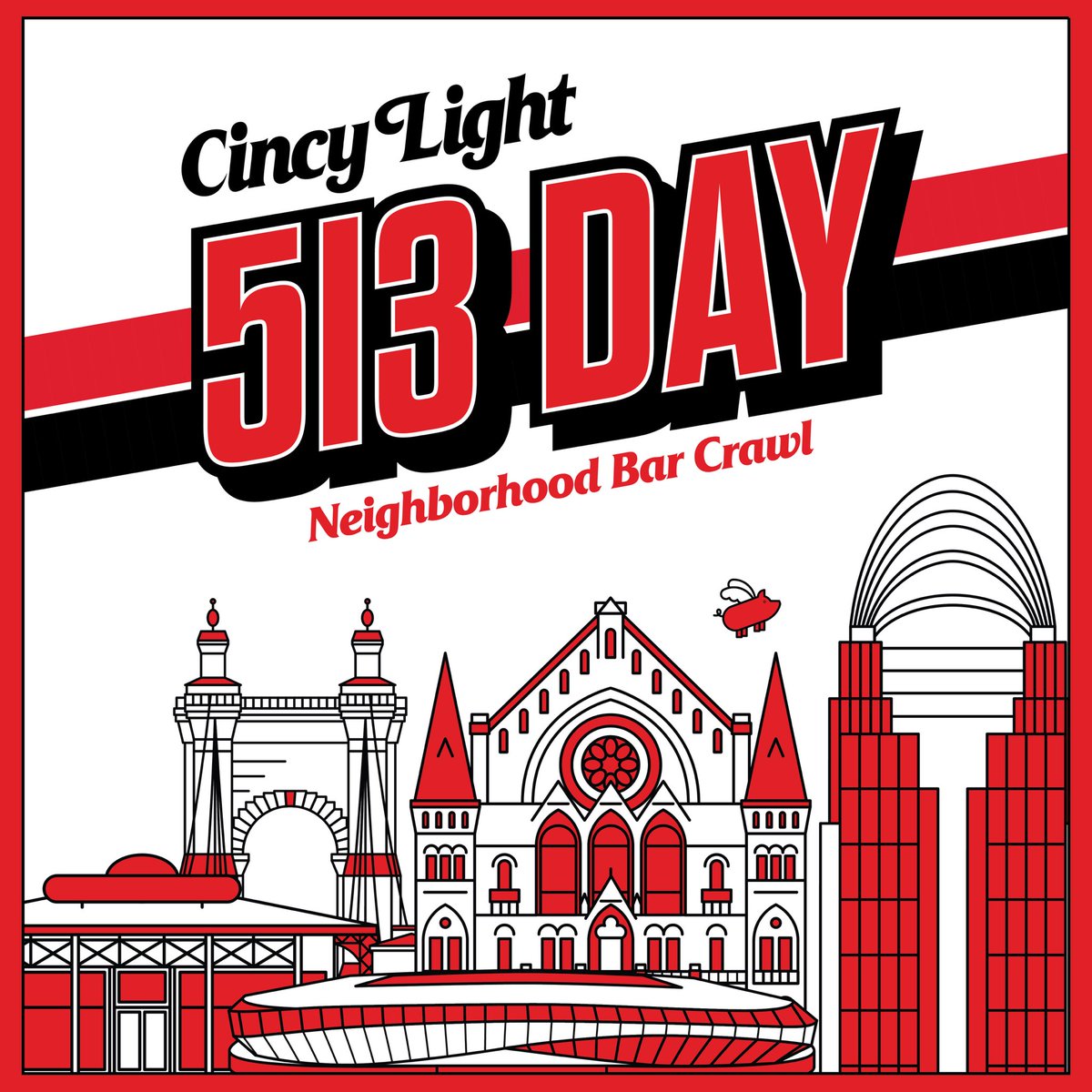Dan_Hoard's tweet photo. Happy 513 Day!
To celebrate, my friends from @rhinegeist are donating $1 to local nonprofits from each @CincyLight sold in the taproom and 60 area bars.
Plus, you get a bag of Grippos!
In the spirit of 513 Day, here’s a @CincyLight list of 5 unique things I love about Cincinnati. https://t.co/LfqP2CVqhC