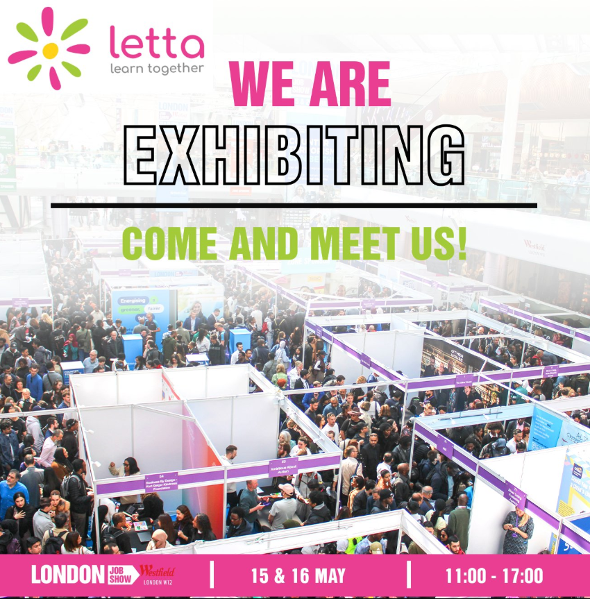 LETTA_Training's tweet photo. Don’t miss out!

LETTA will be exhibiting at the London Job Show!👏

Come along to meet our team, explore opportunities, and take the next step in your career. 🚀 

📍 Westfield Shepard's Bush
🗓️15 &amp; 16 May 2026 
⏰11AM – 5PM (both days) 

 FREE event!

#LondonJobShow #JobShows https://t.co/2lO5oexB6E