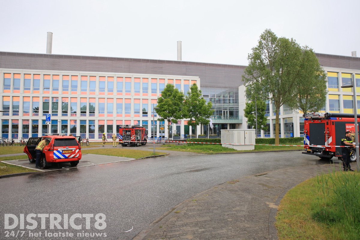 Brand in laboratorium TU Delft