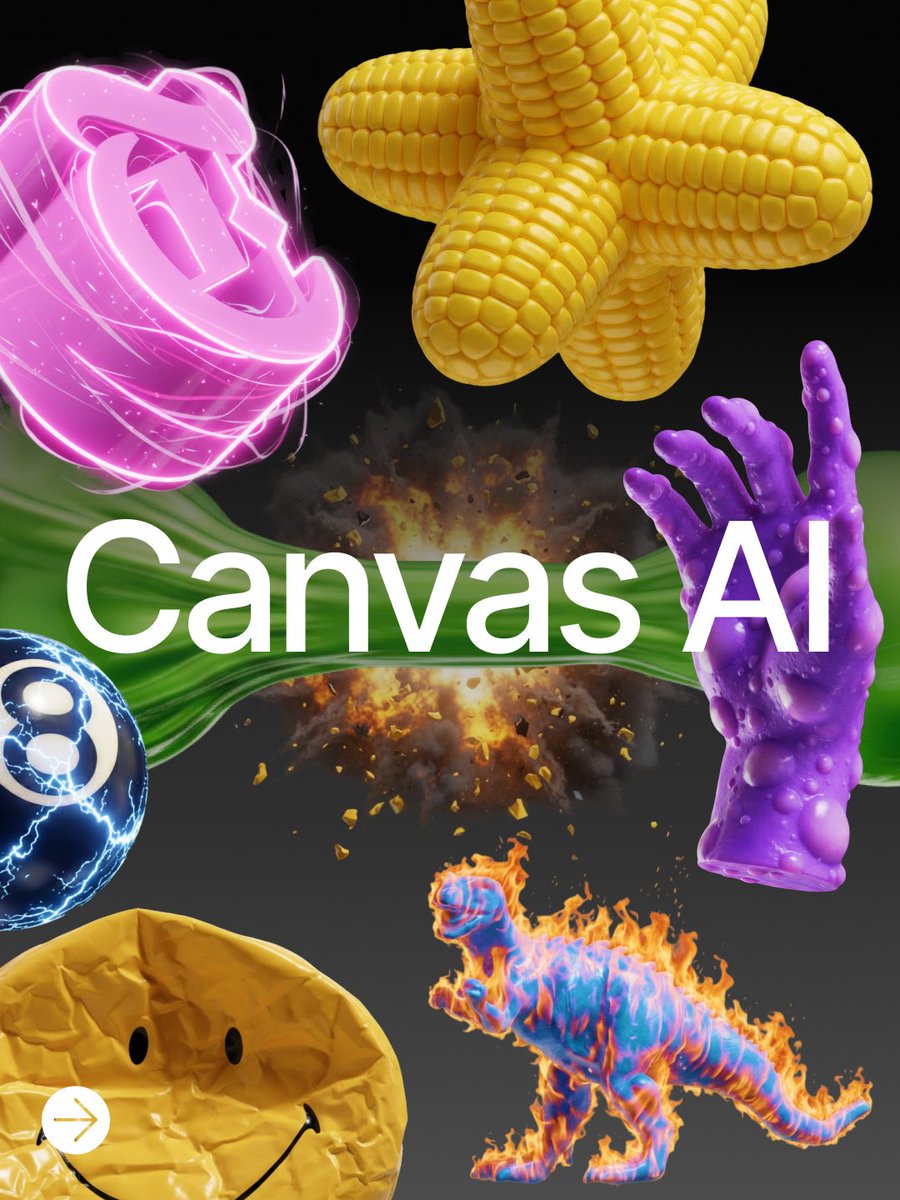 endlesstools's tweet photo. Canvas AI is here.
A new way to create inside Endless Tools. Generate from the canvas, use presets or custom prompts, unlock powerful controls, upscale to 4K, turn images into video, and keep everything in one fluid workflow. #endlesstools #canvas #3d #nanobanana #veo https://t.co/djPa5ZopVS