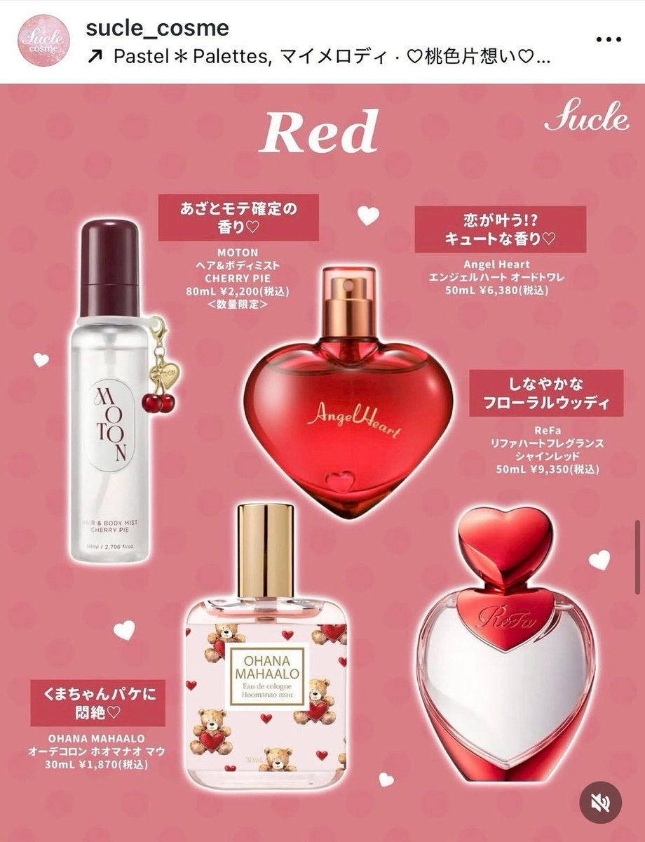 この香水たちインテリアとして置きたいレベルで可愛すぎる。