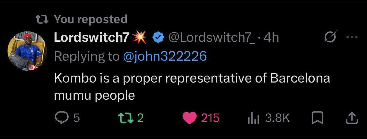 Lordswitch7💥 tweet media