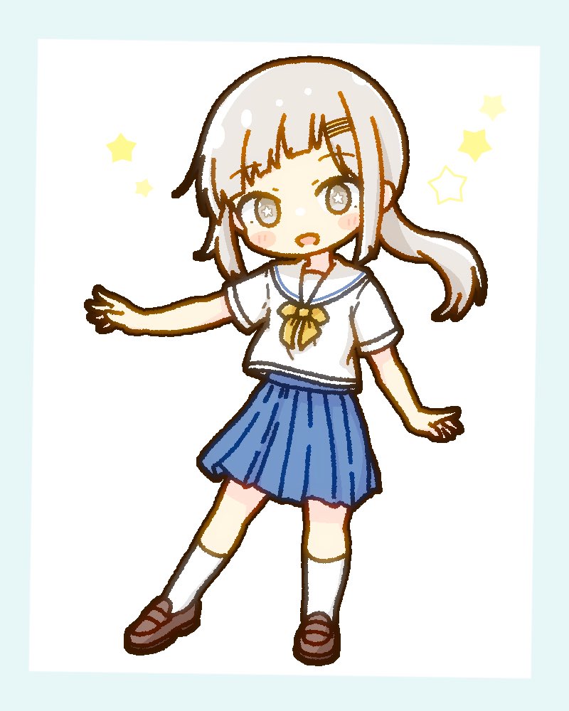 retachan081's tweet photo. 半袖セーラーニャーンちゃん（@eilanyaan ） https://t.co/A9hEWM29zD